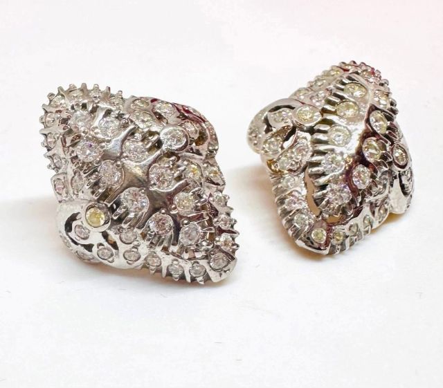 ต่างหูทอง 9k งานโบราณ รูปที่ 2