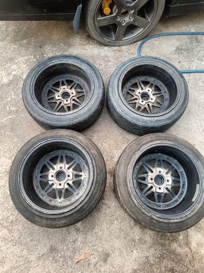 ล้อ W-work Equip ขอบ 15 4รู100  รูปที่ 7