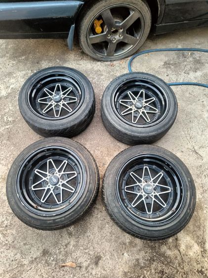 ล้อ W-work Equip ขอบ 15 4รู100 