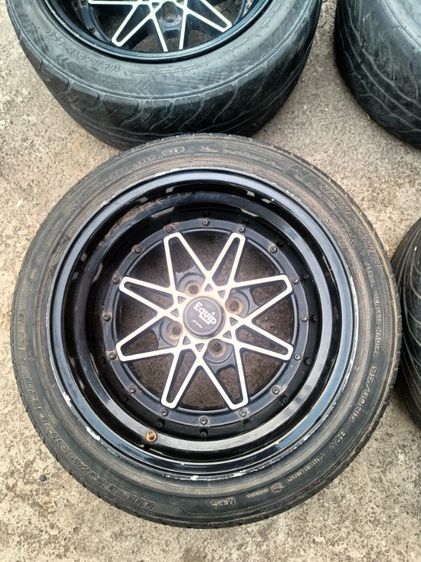 ล้อ W-work Equip ขอบ 15 4รู100  รูปที่ 4