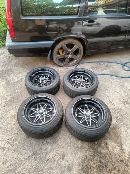 ล้อ W-work Equip ขอบ 15 4รู100  รูปที่ 6