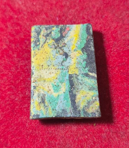 6273 พระสมเด็จเบญจรงค์ กรุวัดพระแก้ว ปี2411 พิมพ์ใหญ่พระประธาน รูปที่ 6