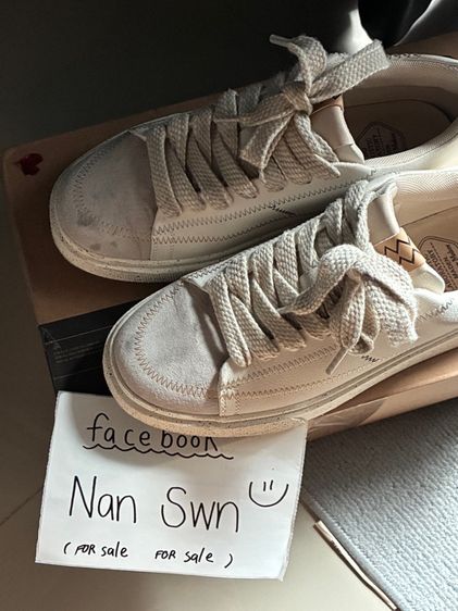 รองเท้าผ้าใบมินิมอล (used) รูปที่ 6