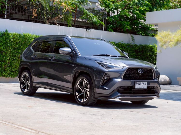 Toyota Yaris Cross 2024 1.5 HEV Premium Luxury Utility-car ไฮบริด ไม่ติดแก๊ส เกียร์อัตโนมัติ เทา