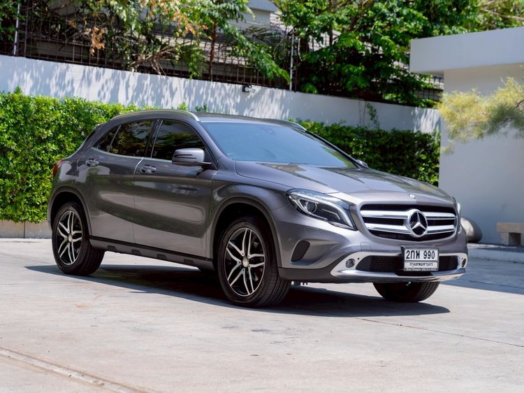 Mercedes-Benz GLA-Class 2017 GLA200 Utility-car เบนซิน ไม่ติดแก๊ส เกียร์อัตโนมัติ เทา