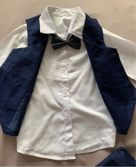 ชุดสูทเด็ก สีกรม มือสอง สวย รูปที่ 3