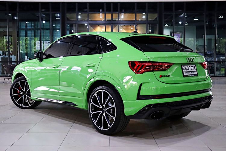 Audi Audi Q3  2023 2.0 TFSI Quattro 4WD Utility-car เบนซิน ไม่ติดแก๊ส เกียร์อัตโนมัติ เขียว รูปที่ 4