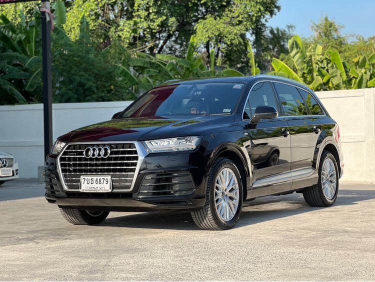 Audi Audi Q7  2017 3.0 TDI Quattro 4WD Utility-car ดีเซล ไม่ติดแก๊ส เกียร์อัตโนมัติ ดำ รูปที่ 2