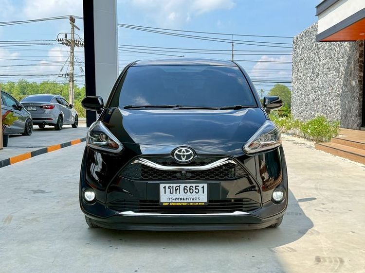Toyota Sienta 2021 1.5 V Utility-car เบนซิน ไม่ติดแก๊ส เกียร์อัตโนมัติ ดำ รูปที่ 2