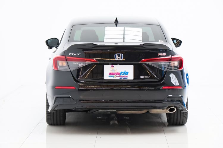 Honda Civic 2024 2.0 eHEV RS Sedan ไฮบริด ไม่ติดแก๊ส เกียร์อัตโนมัติ ดำ รูปที่ 4