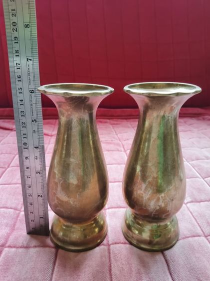 แจกันทองเหลืองแท้ รูปที่ 2