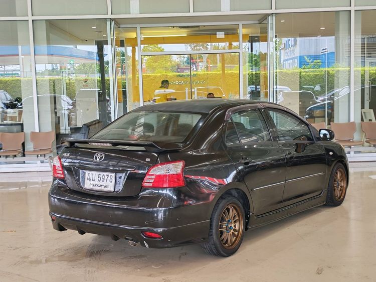 Toyota Vios 2011 1.5 E Sedan เบนซิน ไม่ติดแก๊ส เกียร์อัตโนมัติ ดำ รูปที่ 4