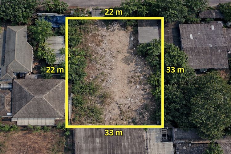 ที่ดินกลางเมือง ลาดพร้าว ผังสีน้ำตาล FAR สูง ราคาดี 200 ตร.ว. ใกล้ MRT พหลโยธิน