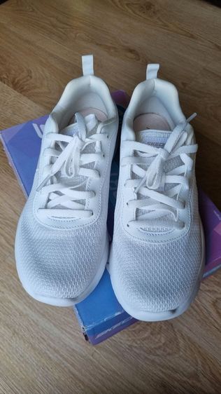 รองเท้าผ้าใบSkechers ลำลองผู้หญิงสีขาว เบอร์7(US) รูปที่ 3
