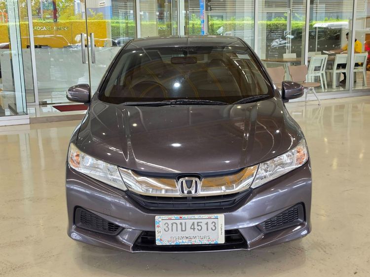 Honda City 2014 1.5 V Sedan เบนซิน ไม่ติดแก๊ส เกียร์อัตโนมัติ เทา รูปที่ 2