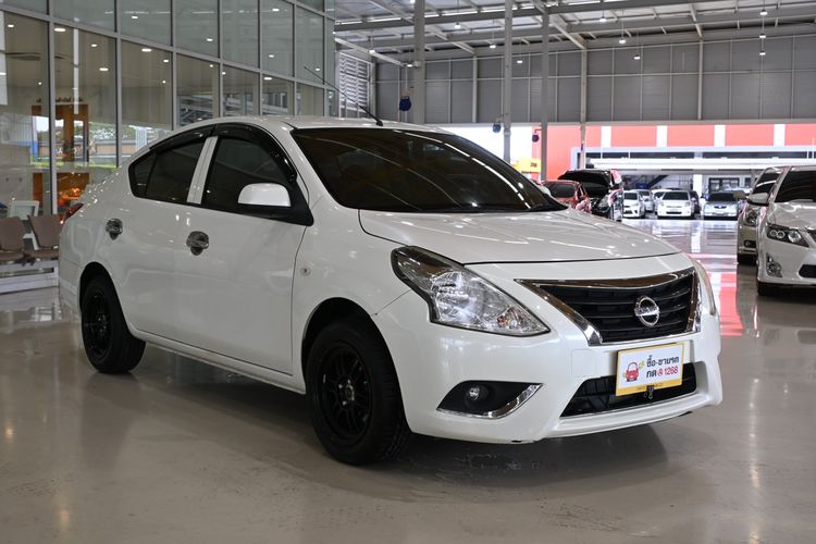 Nissan Almera 2015 1.2 E Sportech Sedan เบนซิน ไม่ติดแก๊ส เกียร์อัตโนมัติ ขาว รูปที่ 3