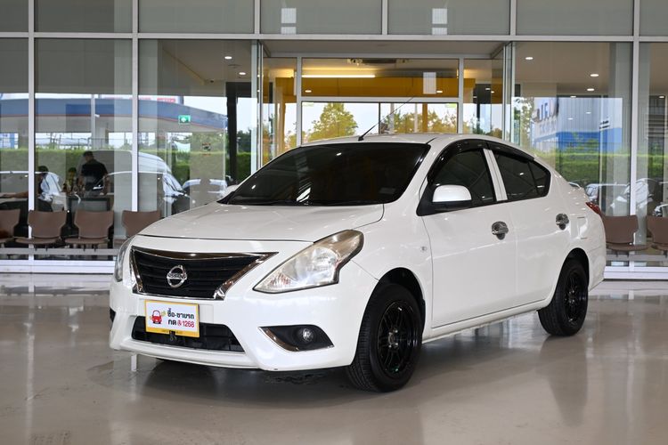 Nissan Almera 2015 1.2 E Sportech Sedan เบนซิน ไม่ติดแก๊ส เกียร์อัตโนมัติ ขาว รูปที่ 4