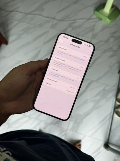 iPhone 15 Pro Max - 256 GB Black Titanium รูปที่ 2