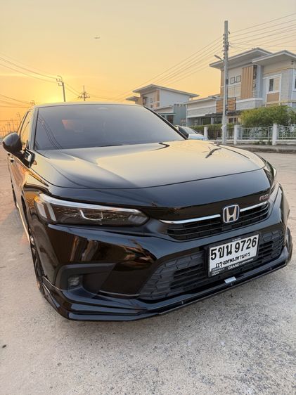 Honda Civic 2024 2.0 eHEV RS Sedan ไฮบริด ไม่ติดแก๊ส เกียร์อัตโนมัติ ดำ รูปที่ 2