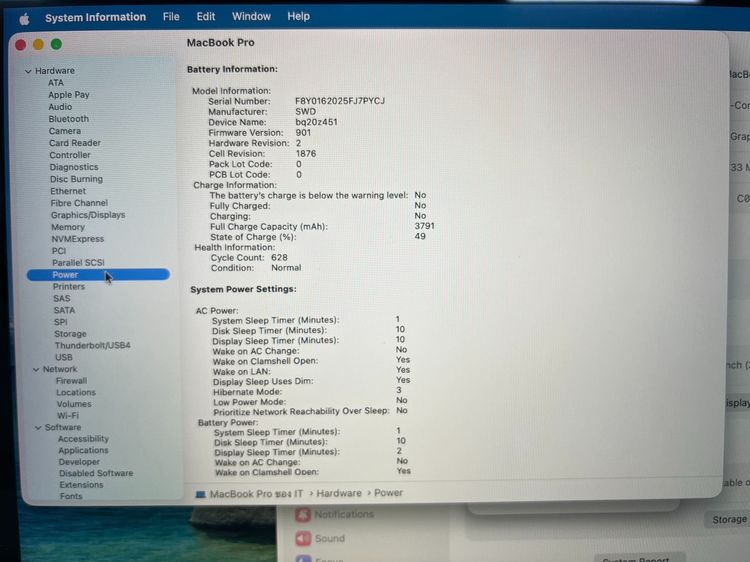 MacBook Pro 13-inch 2020 Ram16GB SSD512GB SpaceGray รูปที่ 9