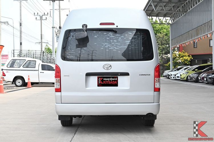 Toyota Commuter 2014 3.0 Van ดีเซล ไม่ติดแก๊ส เกียร์ธรรมดา บรอนซ์เงิน รูปที่ 4
