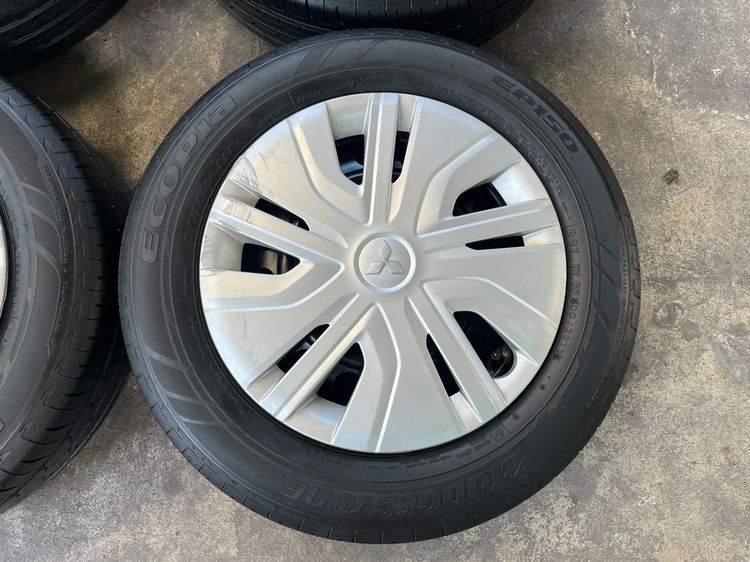 ✨ล้อกระทะแถมยาง✨4รู100✨Mitsu ขอบ 14 รูปที่ 3