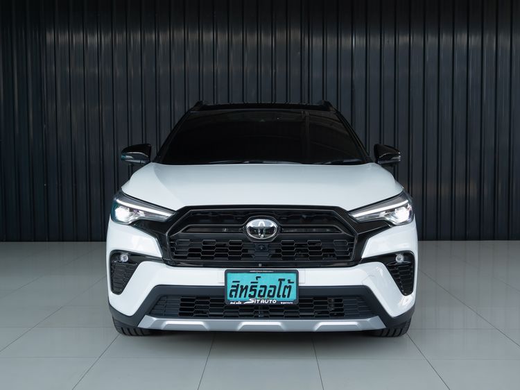 Toyota Corolla Cross 2024 1.8 HEV GR Sport Utility-car ไฮบริด ไม่ติดแก๊ส เกียร์อัตโนมัติ ขาว รูปที่ 2