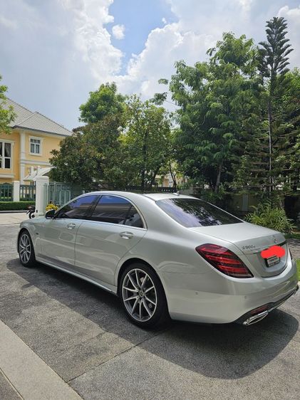 Mercedes-Benz S-Class 2021 S560 Sedan ปลั๊กอินไฮบริด (PHEV) เกียร์อัตโนมัติ เทา รูปที่ 3