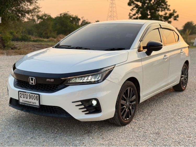 Honda City 2021 1.0 RS Sedan เบนซิน ไม่ติดแก๊ส เกียร์อัตโนมัติ ขาว รูปที่ 2