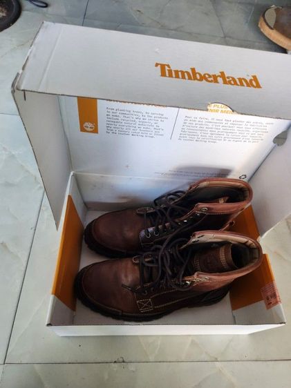 รองเท้าบู้ชชาย timberland size 43 สภาพเหมือนใหม่ ของแท้แข็งแรงทนทาน รูปที่ 6