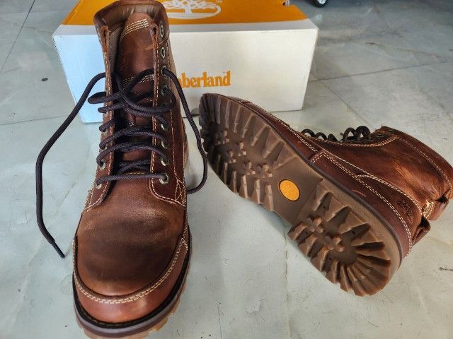 รองเท้าบู้ชชาย timberland size 43 สภาพเหมือนใหม่ ของแท้แข็งแรงทนทาน รูปที่ 7
