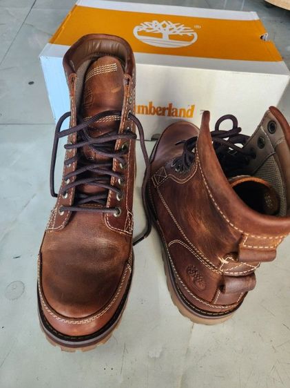 รองเท้าบู้ชชาย timberland size 43 สภาพเหมือนใหม่ ของแท้แข็งแรงทนทาน รูปที่ 2