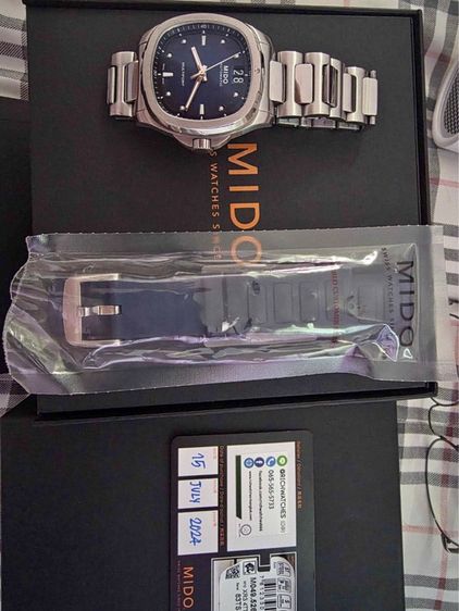 Mido Multifort TV Big Date Automatic 40 mm (มีให้ 2 สาย)