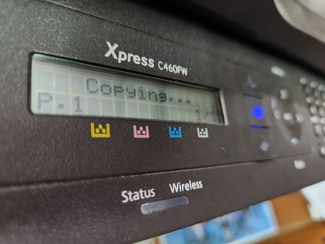 ขายเหมางานช่างเครื่องปริ้นท์ซัมซุง c460fwไม่ดูดกระดาษ หมึกหมด cannon ขึ้น p02  รูปที่ 4