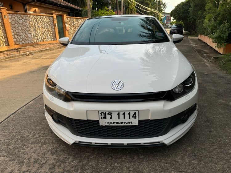 Volkswagen Scirocco 2009 2.0 R Sedan เบนซิน ไม่ติดแก๊ส เกียร์อัตโนมัติ ขาว รูปที่ 3