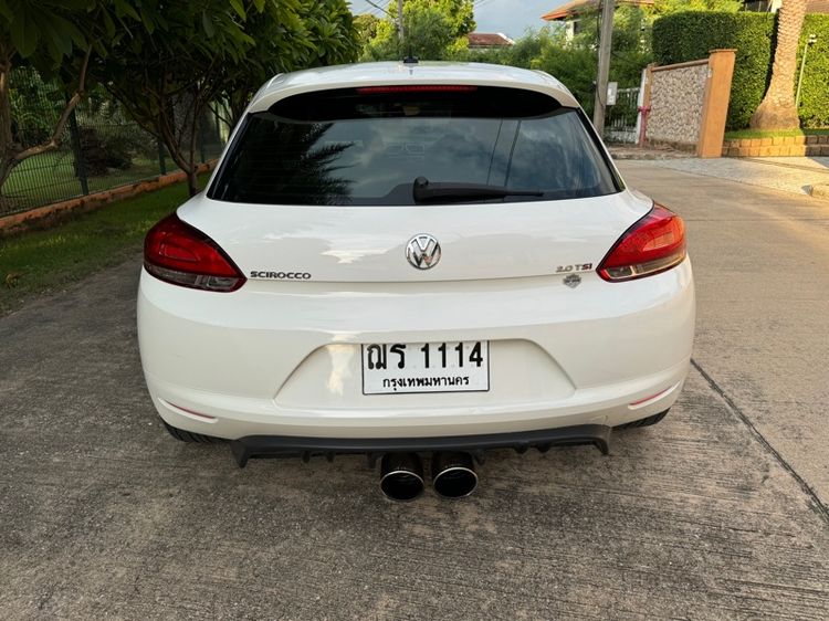 Volkswagen Scirocco 2009 2.0 R Sedan เบนซิน ไม่ติดแก๊ส เกียร์อัตโนมัติ ขาว รูปที่ 2