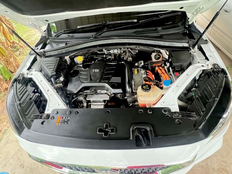 MG HS 2021 PHEV 1.5 SUV AT Utility-car ปลั๊กอินไฮบริด (PHEV) ไม่ติดแก๊ส เกียร์อัตโนมัติ ขาว รูปที่ 4