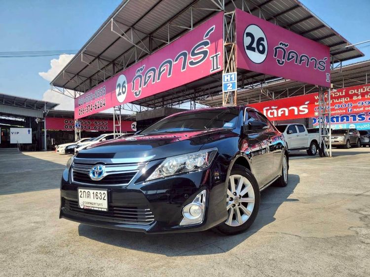 รถ Toyota Camry 2.5 Hybrid สี ดำ