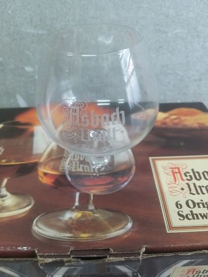 ชุดแก้วบรั่นดี Asbach Uralt แท้ 6 ใบ รูปที่ 3