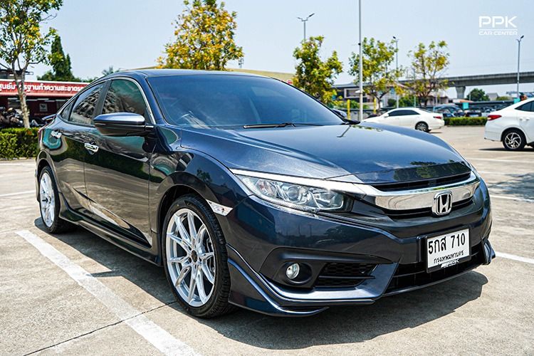 Honda Civic 2017 1.8 EL i-VTEC Sedan เบนซิน ไม่ติดแก๊ส เกียร์อัตโนมัติ น้ำเงิน รูปที่ 3