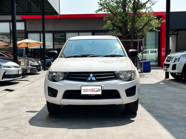 Mitsubishi Triton 2014 2.4 GL Pickup เบนซิน เกียร์ธรรมดา เทา รูปที่ 2