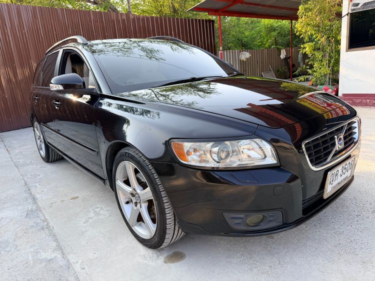 Volvo V50 2011 2.0 Sedan เบนซิน ไม่ติดแก๊ส เกียร์อัตโนมัติ ดำ รูปที่ 3