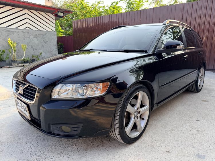 Volvo V50 2011 2.0 Sedan เบนซิน ไม่ติดแก๊ส เกียร์อัตโนมัติ ดำ รูปที่ 2