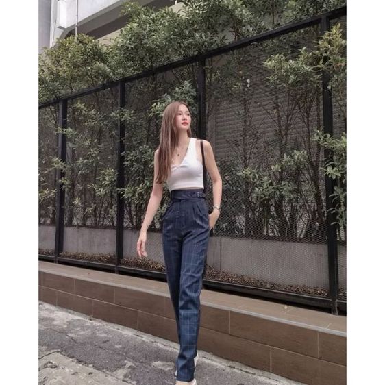 กางเกงทำงานแฟชั่น รูปที่ 5