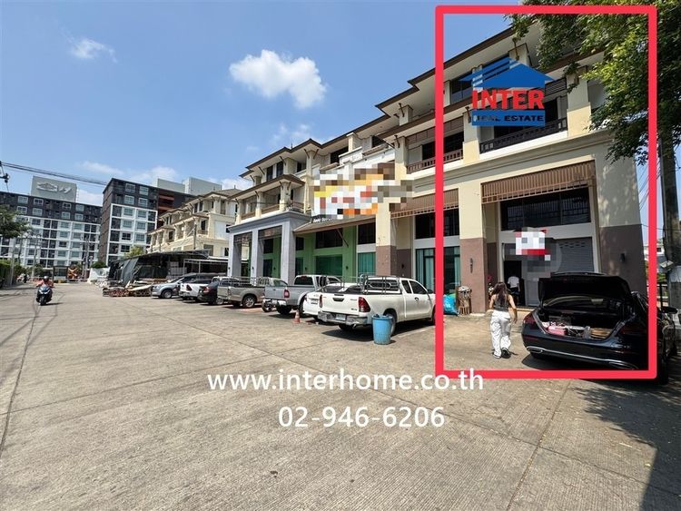 อาคารพาณิชย์ 3.5 ชั้น 99.5 ตร.ว หมู่บ้านกฤษณา กรุงเทพ-นนทบุรี13 ใกล้รถไฟฟ้า MRTบางโพ ซอยกรุงเทพ-นนทบุรี13 ถนนประชาราษฎร์ สาย1 
