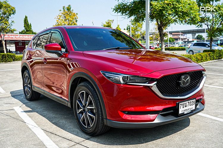 Mazda CX-5 2018 2.2 XDL 4WD Utility-car ดีเซล ไม่ติดแก๊ส เกียร์อัตโนมัติ แดง รูปที่ 3