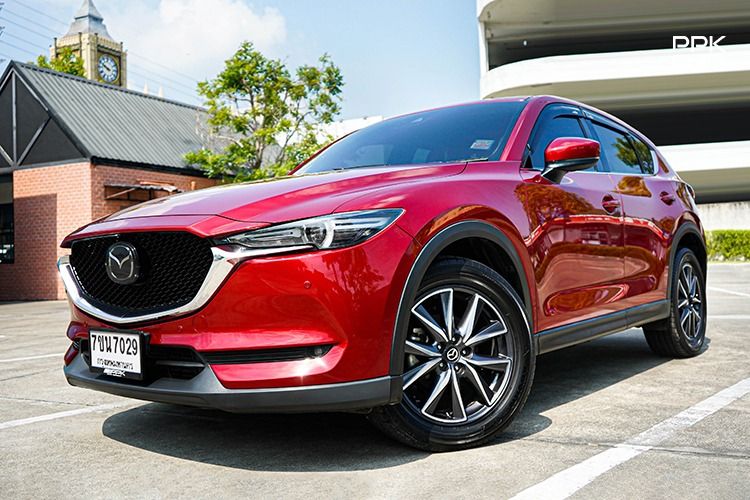 รถ Mazda CX-5 2.2 XDL 4WD สี แดง