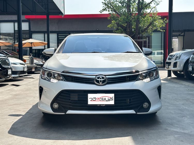 Toyota Camry 2016 2.0 G Extremo Sedan เบนซิน เกียร์อัตโนมัติ ขาว รูปที่ 2