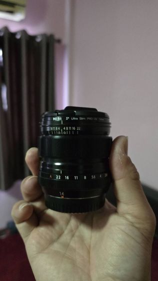Fujinon XF 14 mm. 
Ultra wide  Angle lens