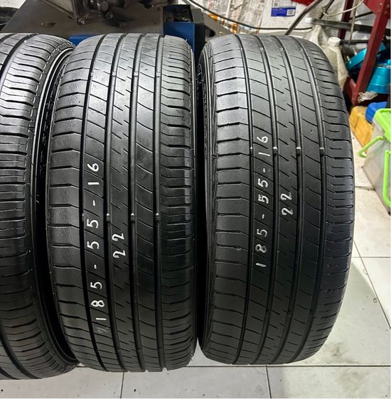 DUNLOP 185 55 16 มือสอง ปี22  รูปที่ 2